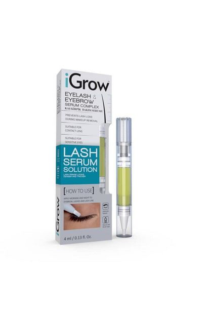 Igrow Kas Ve Kirpik Serumu Eyelash Eyebrow Serum Complex 4 Ml Trendyol