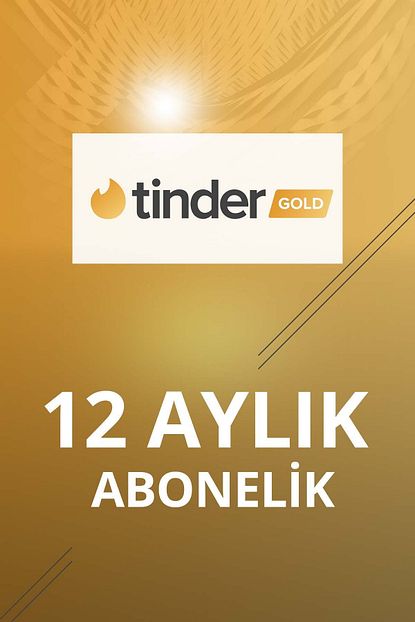 Tinder Gold 12 Aylik Abonelik Trendyol