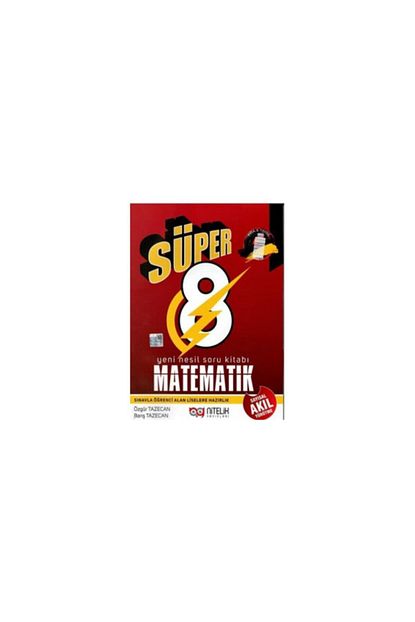 Nitelik Yayinlari Nitelik 8 Sinif Super Yeni Nesil Matematik Soru Bankasi 2021 Yeni Mufredat Trendyol