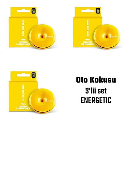 Be In A Good Mood Oto Kokusu Arac Kalorifer Parfumu Araba Kokusu 3 Lu Set Energetic Trendyol