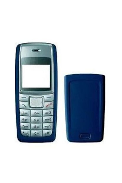 Nokia Nokia 1110 On Ve Arka Kapak Tus Takimi Set Mavi Trendyol
