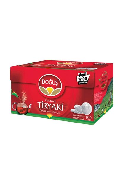 Dogus Tiryaki Demlik Poset Siyah Cay 100 Lu Trendyol