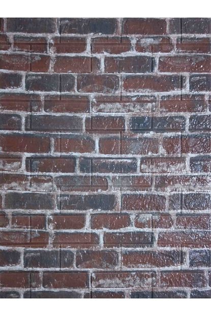 Renkli Duvarlar Nw23 Kendinden Yapiskanli Cok Renkli Kirmizi Tugla Sunger Duvar Paneli 70x77 Cm 4 Adet Trendyol