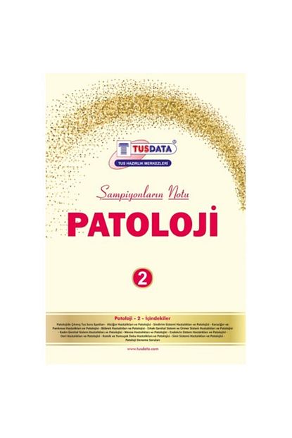 Tusdata Tus Sampiyonlarin Notu Patoloji Mehmet Sar 2020 2 Cilt Trendyol