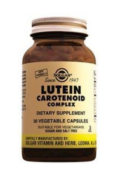 Solgar Lutein Carotenoid Complex 30 Kapsul Trendyol