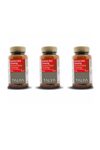 Talya Kirmizi Kore Ginseng 60 Tablet 3 Adet Trendyol