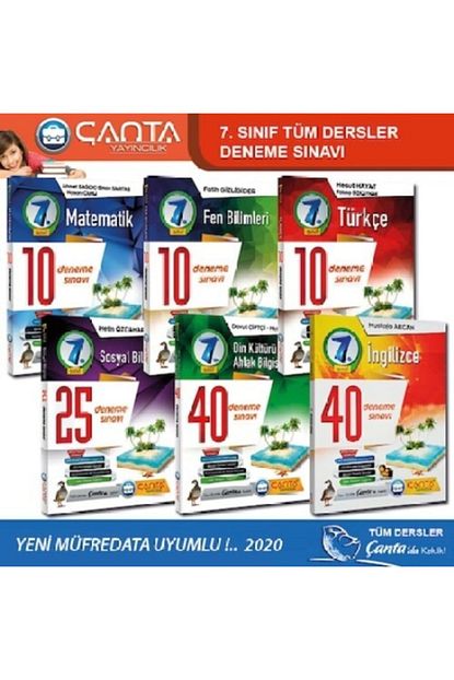 Canta Yayincilik Canta 7 Sinif Tum Dersler Deneme Sinavi 2021 Trendyol