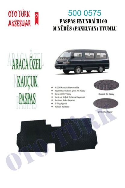 leader hyundai h100 minibus ve panelvan kaucuk paspas on fiyati yorumlari trendyol