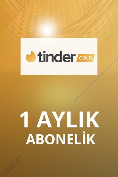 Tinder Gold 1 Aylik Abonelik Trendyol