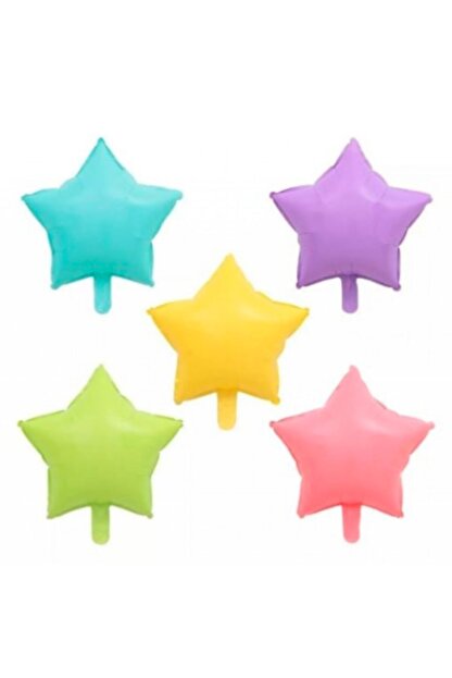 Oyuncak Borsasi Makaron Yildiz Balon 5 Li Makaron Folyo Balon 45 Cm Trendyol