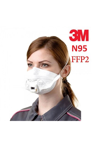 3m N95 9162e Ffp2 V Flex Ventili Toz Maskesi 15 Adet Trendyol