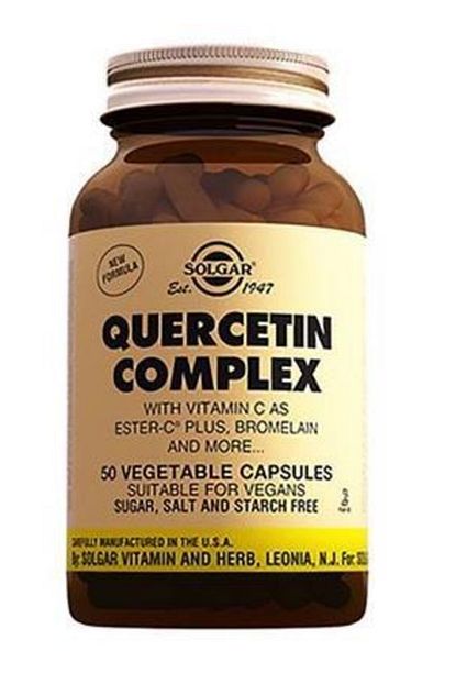 Solgar Quercetin Complex 50 Kapsul Trendyol