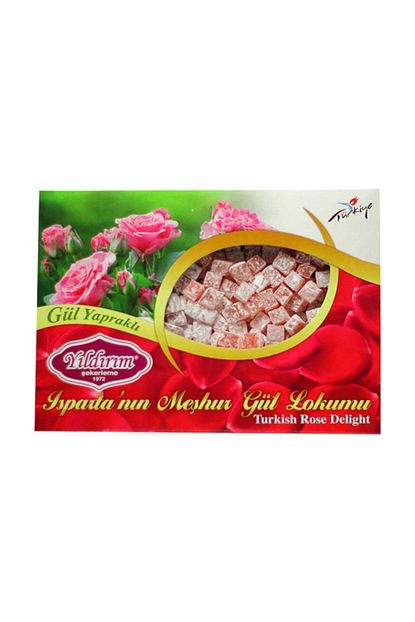 Yildirim Sekerleme Isparta Gul Lokumu 450 Gr Cifte Kavrulmus Trendyol