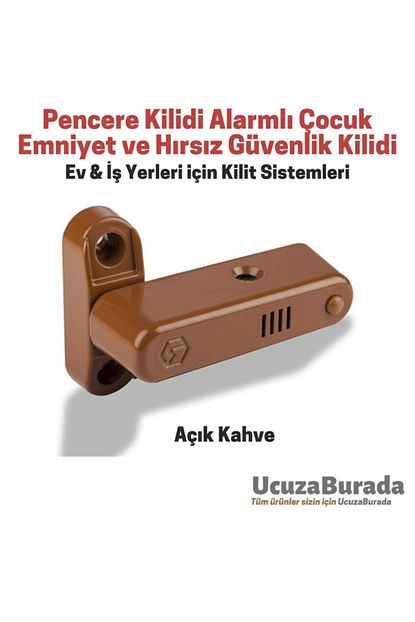 Asl Pencere Kilidi Alarmli Cocuk Emniyet Ve Hirsiz Guvenlik Kilidi Trendyol