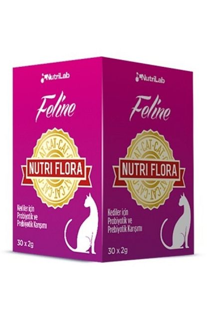 Nutri Canine Nutrilab Nutri Flora Feline Kediler Icin Probiyotik Prebiyotik Trendyol