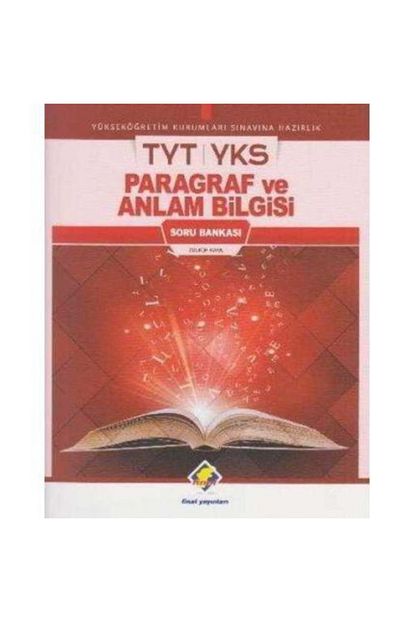 Final Yayinlari Tyt Ayt Paragraf Ve Anlam Bilgisi Soru Bankasi Trendyol