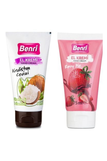 Benri El Kremi Hindistan Cevizli 90 Ml Cilek 75ml 2li Paket Fiyati Yorumlari Trendyol