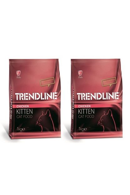 Trendline Tavuklu Yavru Kedi Mamasi 1 Kg X 2 Paket Trendyol