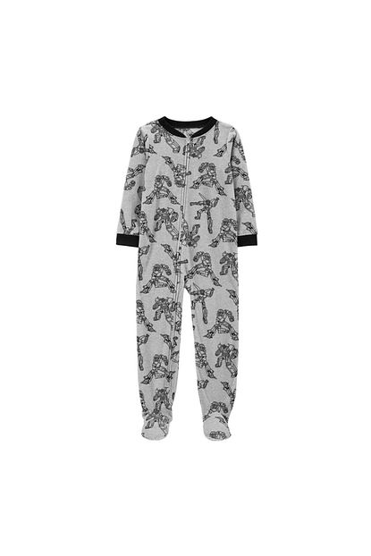 Carter S Erkek Cocuk Gri Polar Pijama Tulum Trendyol