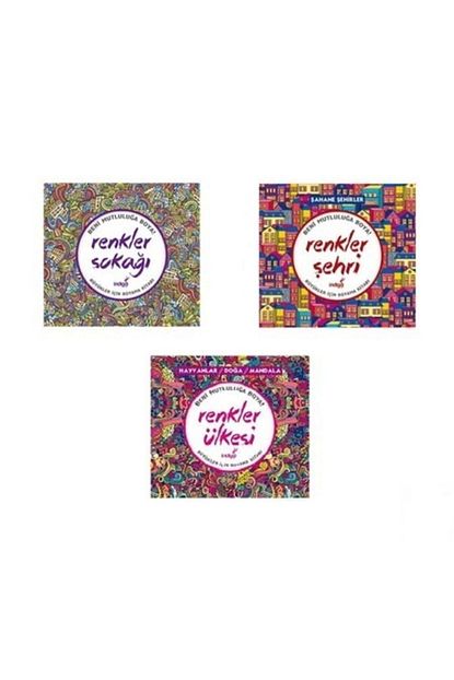 Indigo Kitap Renkler Sokagi 3 Lu Set Trendyol