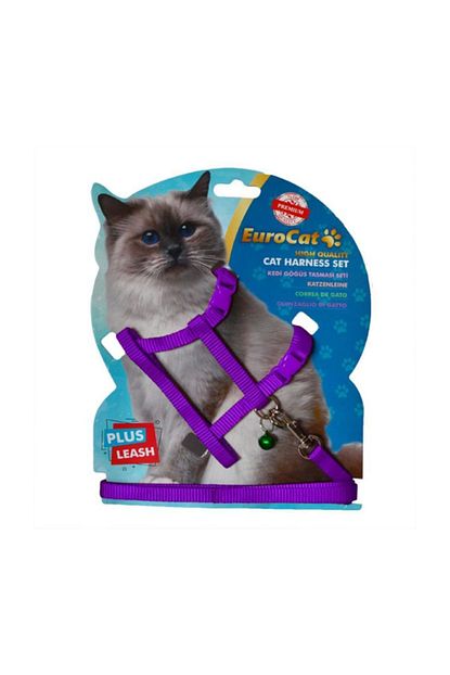 Eurocat Kedi Gogus Tasma Seti Mor Trendyol