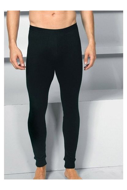 Dertex Erkek Siyah Yun Iclik Tayt 2 Li Paket Trendyol
