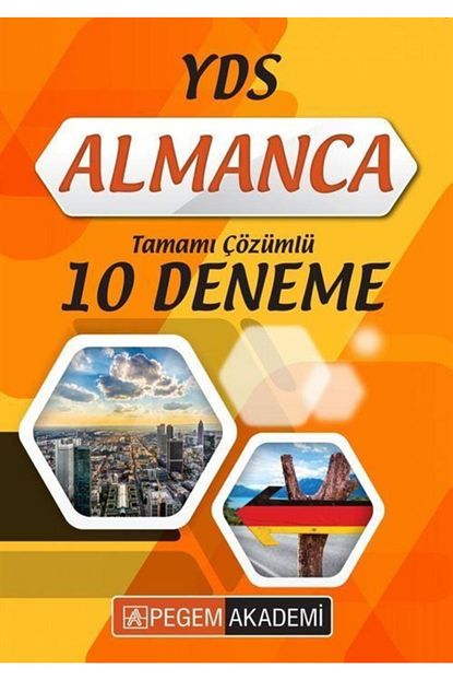 Pegem Akademi Yayincilik Yds Almanca Tamami Cozumlu 10 Deneme Trendyol