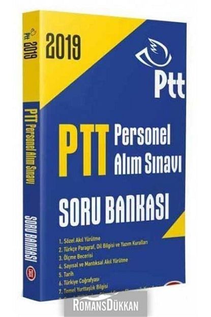 Data Yayinlari Data 2019 Ptt Personel Alim Sinavi Soru Bankasi Trendyol