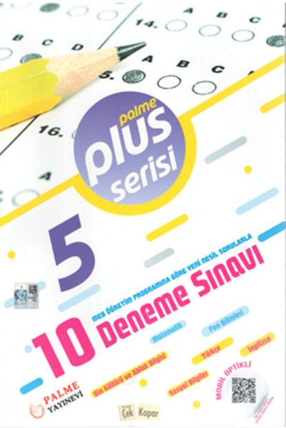 Palme Yayinevi Plus Serisi 5 Sinif 10 Deneme Sinavi Trendyol