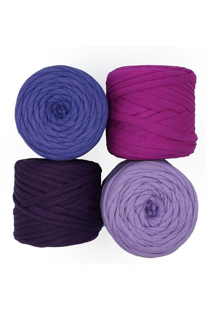 Spagettiyarn 4 Lu Mini Mor Grubu Penye Ip Trendyol