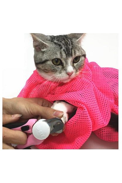 ankaflex kedi yikama filesi tirnak kesme banyo filesi kopek bakim saglik urunu pembe renk fiyati yorumlari trendyol
