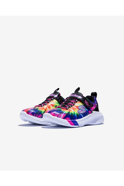 Skechers Kiz Cocuk Siyah Renkli Sneaker Trendyol