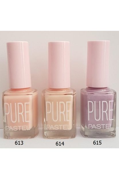 Pastel Mor Oje Pure 3 Lu Yeni Set Trendyol