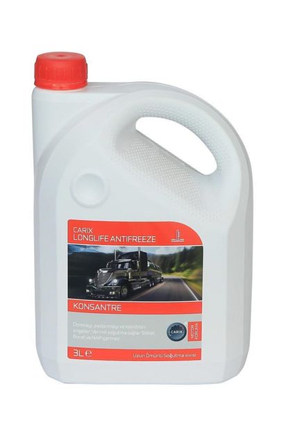 Carix Antifiriz Uzun Omurlu Kirmizi 3 Lt 440026009 Trendyol