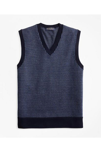 Brooks Brothers Erkek Mavi Merinos Yun Suveter 1 00107848 Trendyol