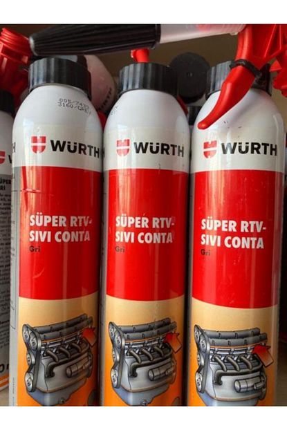 Wurth Rtv Silikon Sivi Conta Gri 250 Dereceye Kadar Dayanikli 200 Ml Trendyol