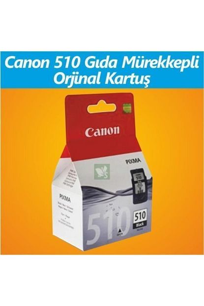 gida kartusu pg 510 murekkepli siyah orjinal kartus