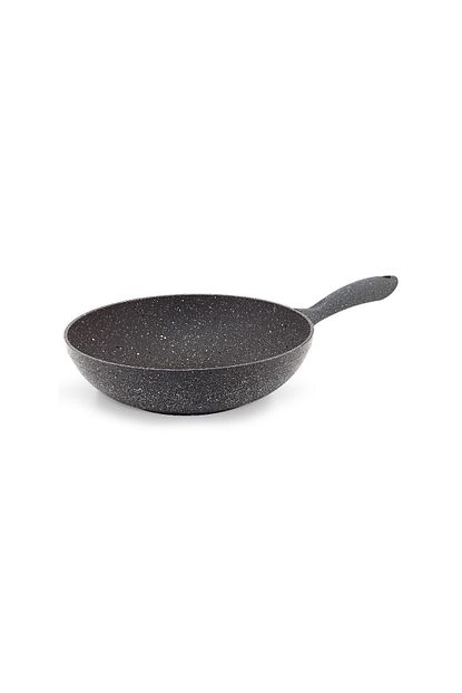 Hascevher Germanitium 28 Cm Granit Wok Tava Kapaksiz Trendyol