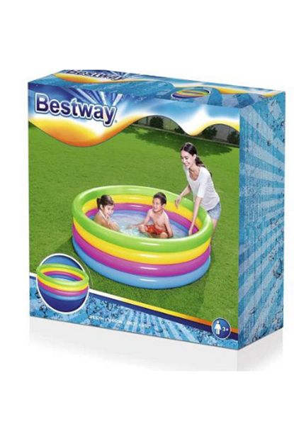 Bestway 51117 Dort Halkali Renkli Sisme Havuz 1 57 X 46 Trendyol