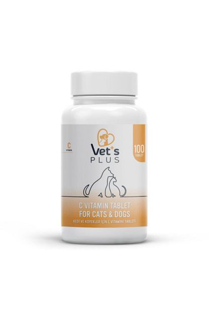 Vet S Plus C Vitamin Kedi Ve Kopekler Icin Vitamin Tablet 100 Lu Trendyol