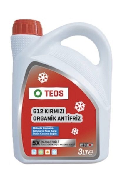 Spectre Teos Organik Kirmizi Antifriz 3 Litre 40 Derece Trendyol