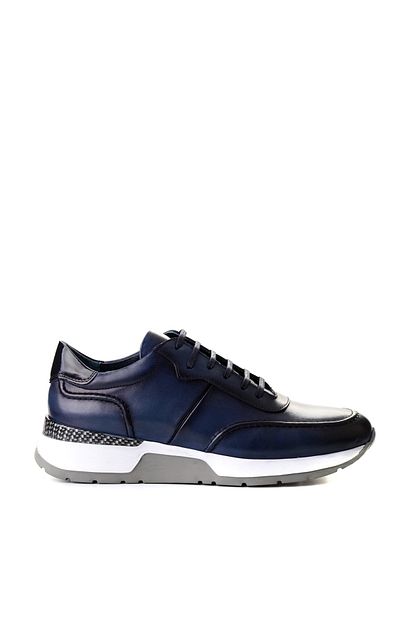 Bambi Erkek Lacivert Rugan Sneaker L1611106003 Trendyol