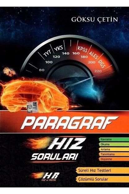Hiz Ve Renk Yayinlari Tyt Yks Kpss Ales Dgs Paragraf Hiz Sorulari Trendyol