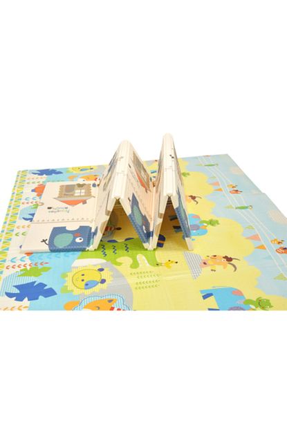 Infant Hobby Renkli Zoo Katlanabilir Kopuk Oyun Mati 180 X 200 X 1 5 Cm Trendyol