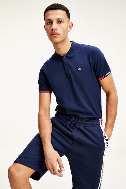 Tommy Hilfiger Erkek Detail Rib Polo Yaka T Shirt Dm0dm07803 Trendyol