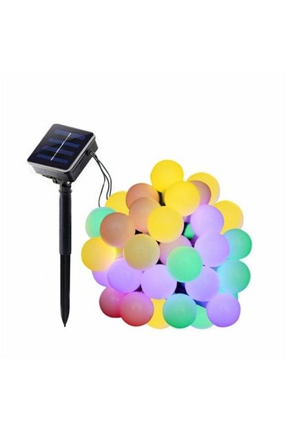 schulzz 8 modlu 50 led solar gunes enerjili dis bahce aydinlatma su gecirmez led rgb cok renkli fiyati yorumlari trendyol