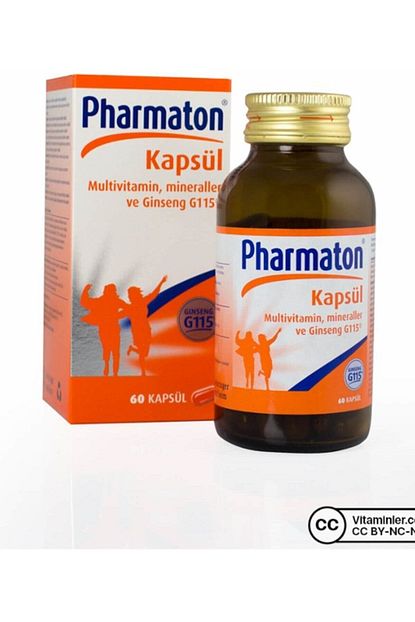 Pharmaton Vitamin 60 Kapsul Trendyol
