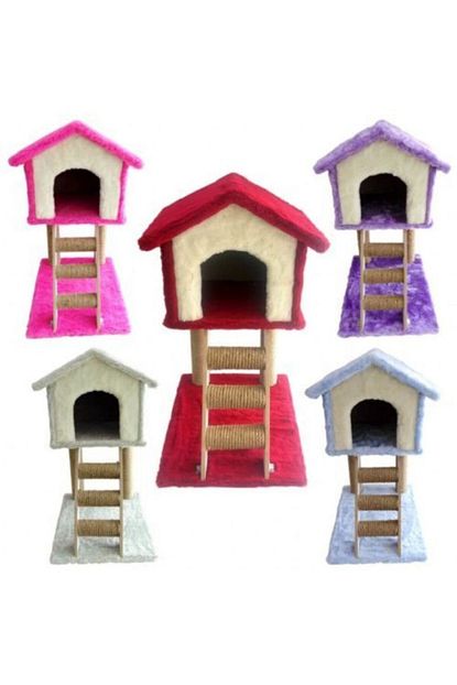 Maxi Life Cat House Kedi Tirmalama Merdivenli Yuva Trendyol