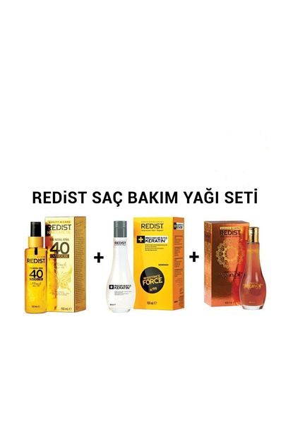 Redist 40 Bitki Ozlu Sac Bakim Yagi Argan Yagi Keratin Trendyol
