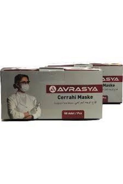 Avrasya 3 Katli Burun Telli Dikisli Cerrahi Maske 50 Li Fiyati Yorumlari Trendyol
